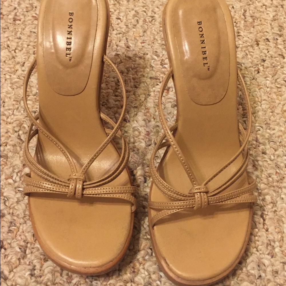 Camel colored heels